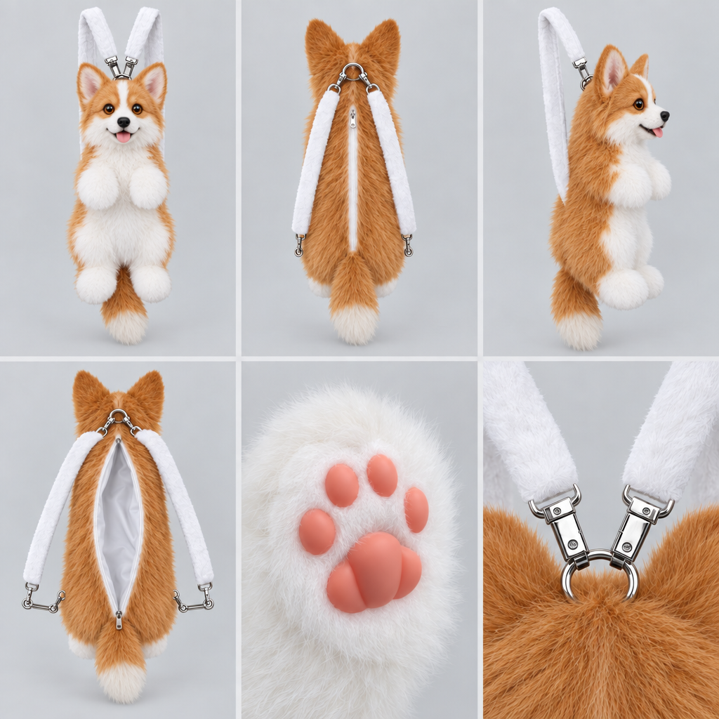 PawPack™ – Handmade Dog Backpack